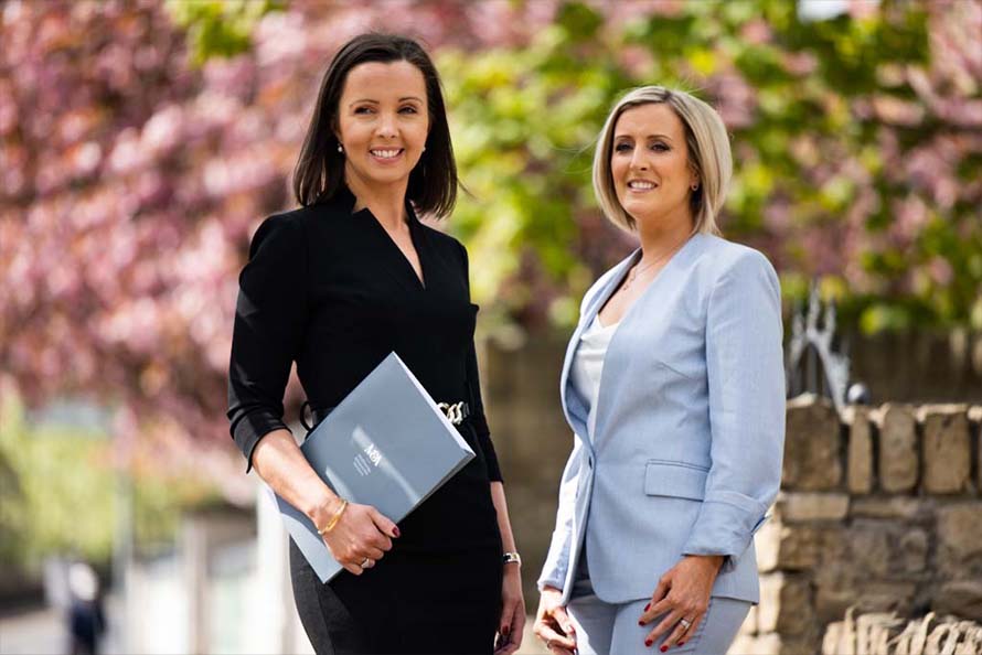 Jolene McElhinney, Principal Solicitor with Gillian McGough associate solicitor